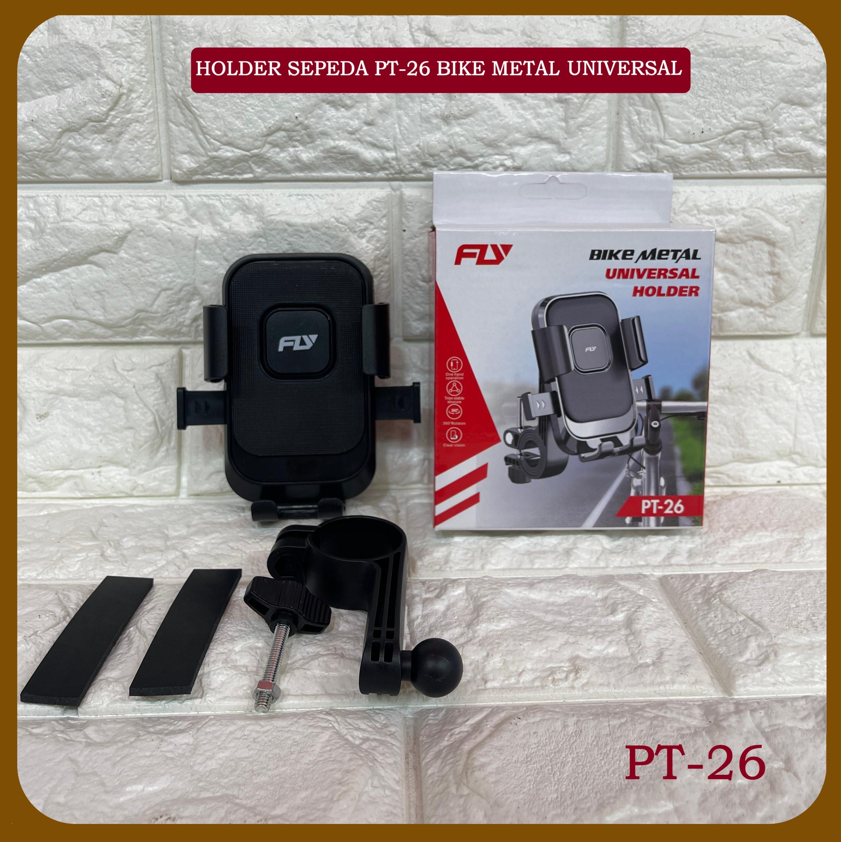 Fly Bike Metal Universal Car Phone Mount – Heavy-Duty Holder with Strong Grip