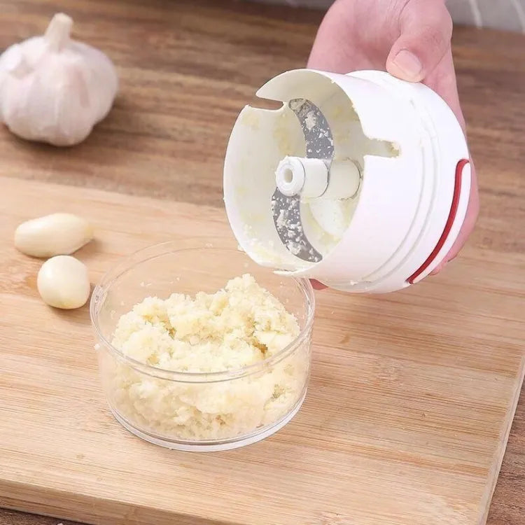 Mini Manual Food Chopper – Multifunctional Vegetable Grinder & Garlic Onion Cutter, Portable Kitchen Tool