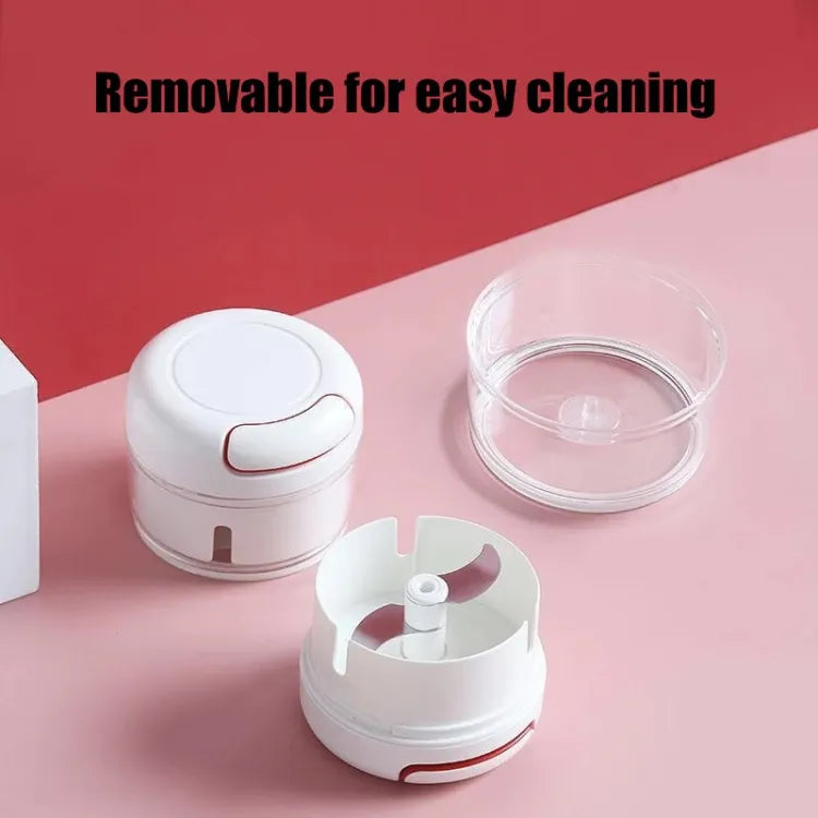 Mini Manual Food Chopper – Multifunctional Vegetable Grinder & Garlic Onion Cutter, Portable Kitchen Tool