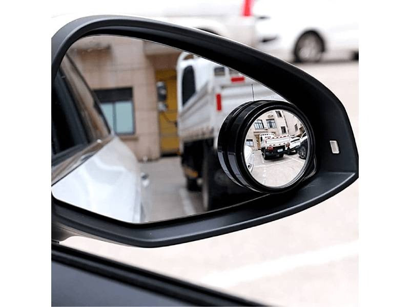 Blind Spot Rearview Convex Mirror (2pcs) – Wide-Angle Anti-Glare Side Mirror for Cars & SUVs